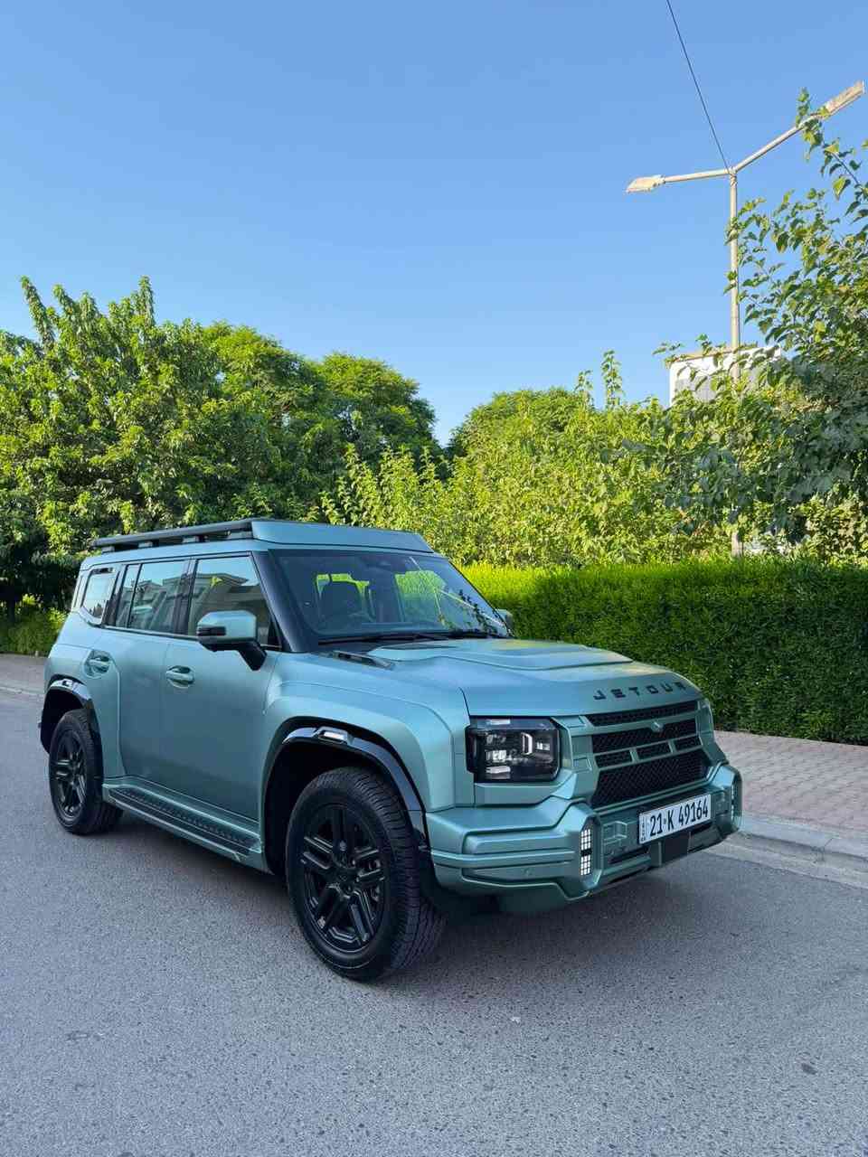 Jetour T2 luxury plus + star guard 

مودیل2026
5,000km
5سال ضمان شەریکە هارلم
کلین تایتل بدون صبغ 
رقم سلیمانی »مکان اربیل
محرک20Tتوربو»گێر 8نمرە+»دبل اکسل4*4
فول فول مواصفات
امانت الله سياره كلش حلوه ونضيفه ومال بيت ولون مييز كلش وسياره بعدها زيرو يعني ماشيه قليل ومابيه ملاحضات ابد 
***********
واتساپ أربيل, العراق
