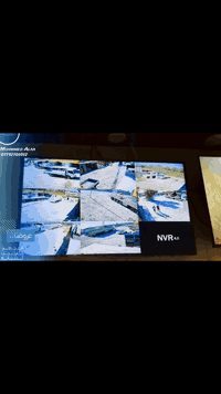 تم بحمد الله تأمين  احدى الشركات 🏭بمنظومة كاميرات ip نوع تورنادو torna...