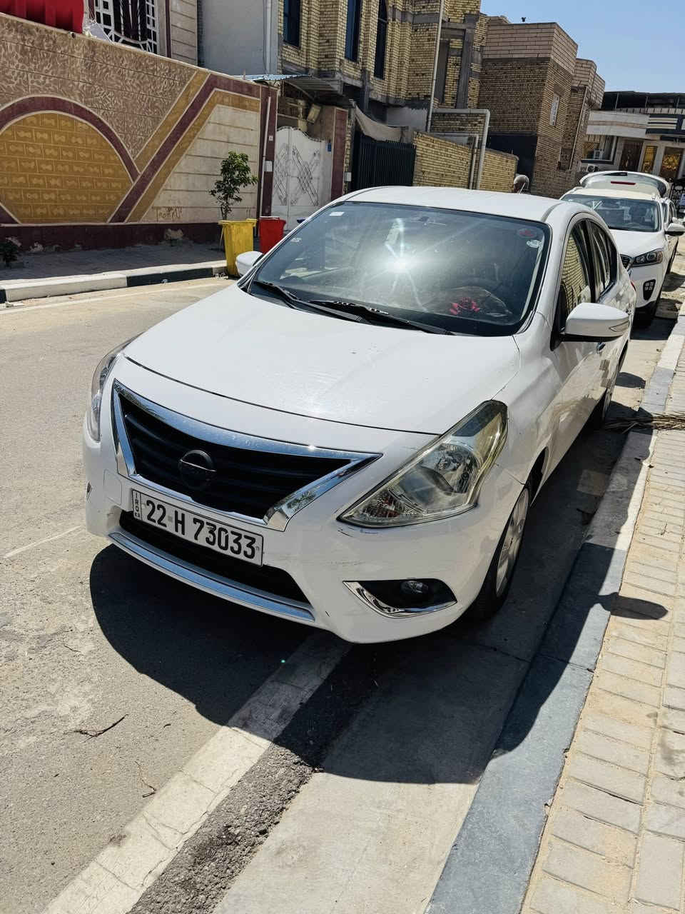 السلام عليكم
نيسان صني موديل  23
سونارها مرفق وياها + تبديل قطعتين بدون دواخل 
گير مكينه حدادة تبريد كفاله
سعرها 93 بيها شوي مجال
ا