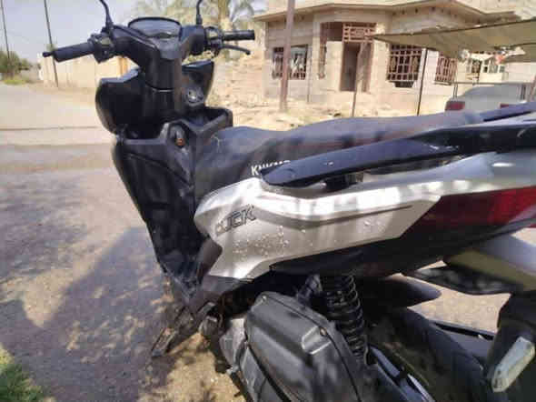 دراجه كليك للبيع  نضيفه كلش  الدراجه  شغاله من كلشي 
   الصور تحجي كلشي 
  400  و بيهة مجال بسيط حگ الجيه 
 خالص - هبهب  
*********** 
موجود خاص
  المو شراي لا يتعبني رجائا 
 لا تكسر بحلال غيرك
