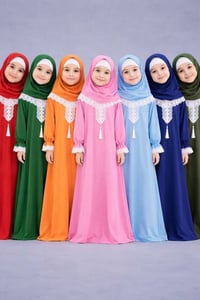 مسابقة ذكوات • اطقم صلاة فتيات • ٣ فائزات