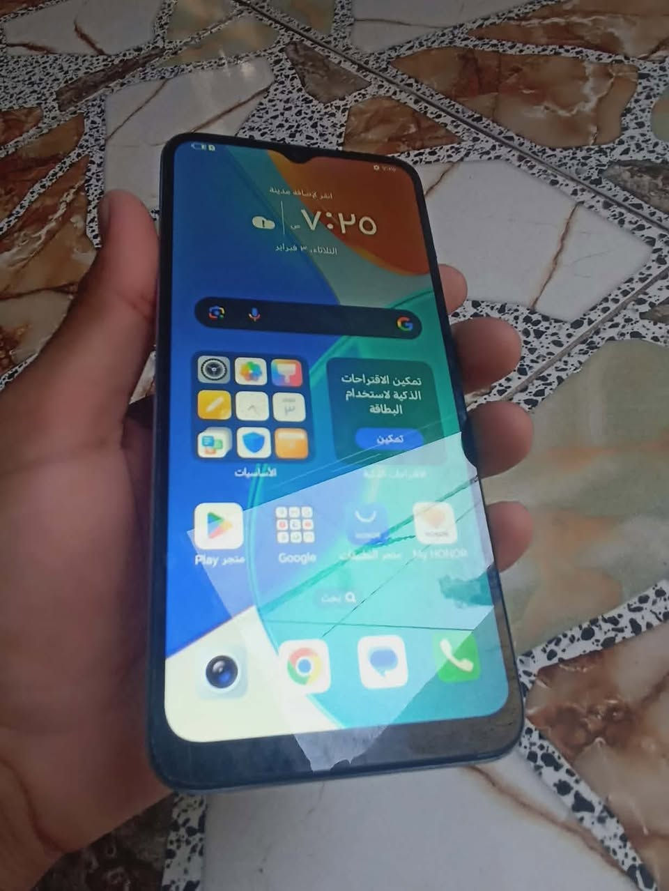 هونر X6 ذاكرة 128 عشوائية 8 بطارية 5000 مامفتوح ومابي اي شي جهاز نضيف جدا جدا السعر 110 وبي مجال كلش بسيط


**إذا كنت صاحب هذا الإعلان وتريد حذفه لأي سبب، رجاءا أرسل رسالة إلى الدعم الفني**