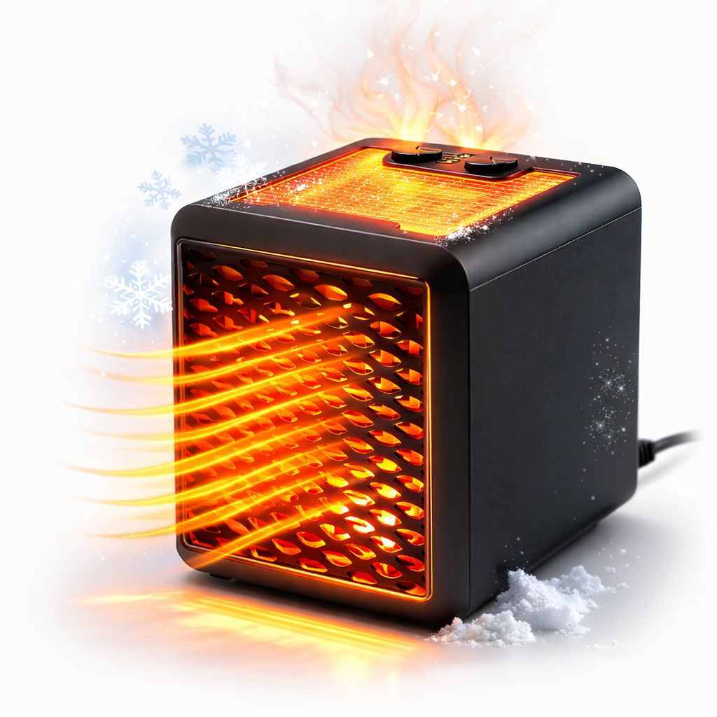 هيتر مدفأة كهربائية هوائية مربعة
دفاية كهربائية سيراميك Handy Heater Pure Warmth بقدرة 1500 واط مع فلتر True Shield

دفاية كهربائية مدمجة تعمل بتقنية السيراميك لتوفير حرارة مريحة وسريعة في مختلف المساحات داخل المنزل أو المكتب.

 • تقنية تسخين سيراميكية متقدمة توفّر حرارة قوية ومباشرة
 
• قدرة تشغيل عالية 1500 واط لتدفئة فعّالة
 
• فلتر True Shield يساعد على تنظيف الهواء أثناء التسخين

• تحكم بثلاث سرعات تشغيل: منخفض – متوسط – عالي
 
• اضاءة متعددة

• تشغيل هادئ مناسب للاستخدام اليومي
 
• تصميم بسطح خارجي Cool-Touch لراحة وأمان أعلى
 
• حماية إيقاف تلقائي عند الانقلاب (Tip-Over Auto Off)

 • النوع: دفاية كهربائية سيراميك
 • القدرة: 1500 واط
 • مستويات التشغيل: 3 سرعات (Low / Medium / High)
 • نظام الأمان: إيقاف تلقائي عند الانقلاب
 • الهيكل الخارجي: بارد الملمس (Cool-Touch Case)
 • التحكم: أزرار بإضاءة LED
 • سلك الكهرباء: مدمج داخل الجهاز


**إذا كنت صاحب هذا الإعلان وتريد حذفه لأي سبب، رجاءا أرسل رسالة إلى الدعم الفني**