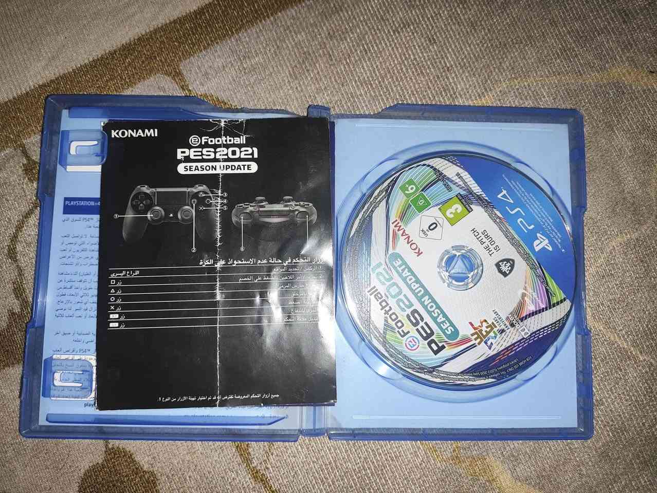 من رخصة الادمن
PES 21
نظافة 100% فقط الكفر متظرر
للبيع 70 الف شامل التوصيل
ومتوفر توصيل لكل العراق


**إذا كنت صاحب هذا الإعلان وتريد حذفه لأي سبب، رجاءا أرسل رسالة إلى الدعم الفني**