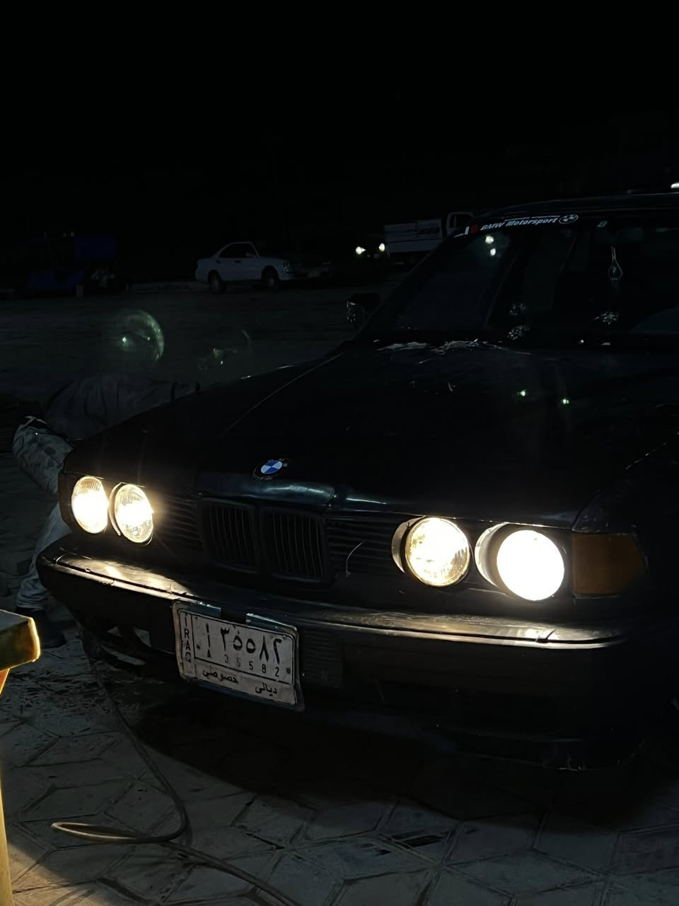 سلام عليكم بي ام 735 رقم ديالى الماني صاحبها ماندله كير عادي *********** مكاني تكريت
