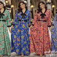 ✨ وصلت أحدث موديلاتنا 🔥 أناقة + جودة + سعر يرضي الجميع 👌 فستان مارينا ...