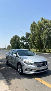 سوناتا ٢٠١٨ وارد كوري  ماشيه ١٣٢ الف بدون قطرة صبغ او تبديل  كشنات جلد...