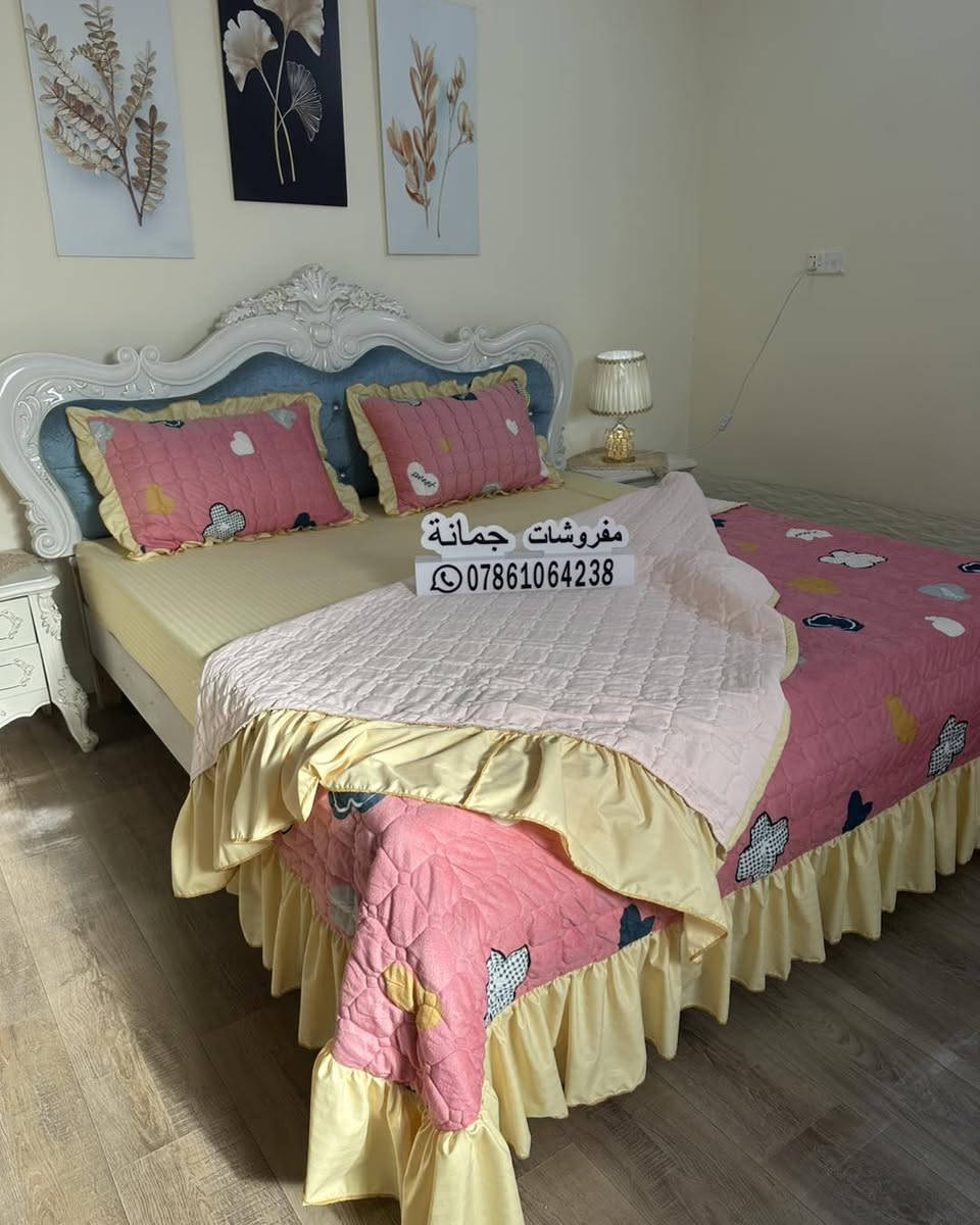 فرشه فري سايز متكونه من اربع قطع كفر مع وجهين مخده مع غطوه السعر 35
توصيل 5 لكل محافظات العراق


**إذا كنت صاحب هذا الإعلان وتريد حذفه لأي سبب، رجاءا أرسل رسالة إلى الدعم الفني**