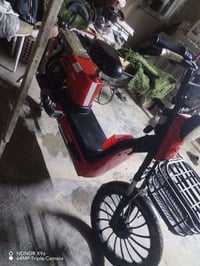 بيسكل كهربائي • 5 بطاريات 60فولت • مدى 30-40كم