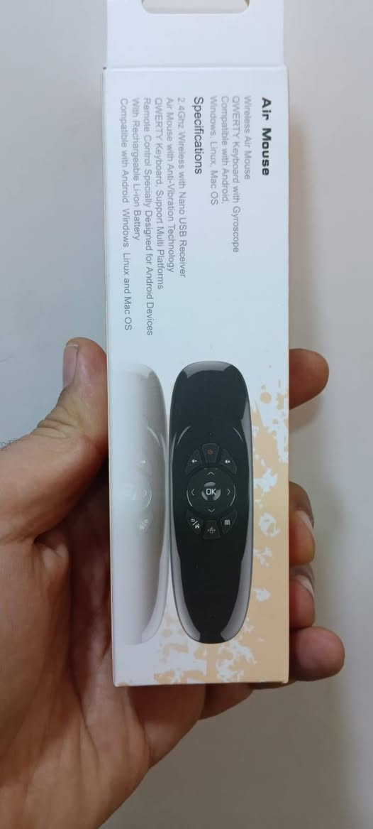 ماوس وكيبورد بلوتوث شحن قطعة Usb بالجهاز
والقطعة الثانية بالداتا شو
يعمل مع جميع الداتا شو الاندرويد
السعر ١٢ الف
توصيل بغداد ومحافظات ٥ الف
للحجز والاستفسار مراسلة الصفحة


**إذا كنت صاحب هذا الإعلان وتريد حذفه لأي سبب، رجاءا أرسل رسالة إلى الدعم الفني**
