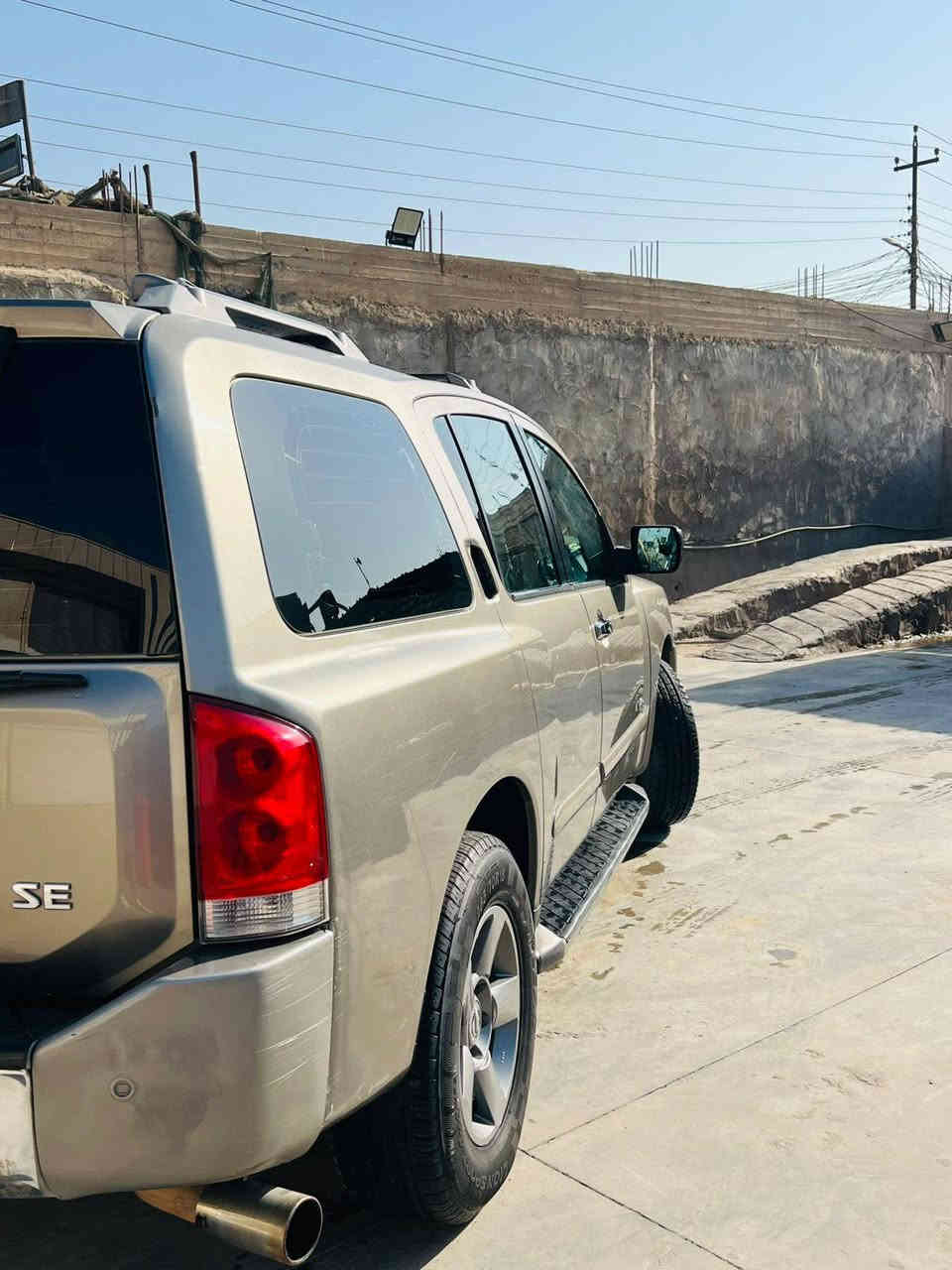 نسيان ارمادا ٢٠٠٦ خليجي كفالة عامة بدون صبغ بدون تبديل ليبل واحد فور ويل فول مواصفات سياره جهازة من كل النواحي بدون نقص حرفيا ككير مكينه كفالة رقم اربيل بسمي تحويل ثاني يوم السعر ٨٠ وترهم #مراوس بكاسحة او ٥٤٠
علما بيها نواقص كماليات فقط خابر وادلل مكاني دجيل صلاح الدين ***********
