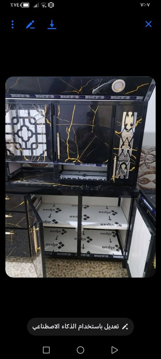 كاونتر ثلثا قطع مستعمل قليل حيل السعر 340 حيل حيل نظيفه بعدها جديد


**إذا كنت صاحب هذا الإعلان وتريد حذفه لأي سبب، رجاءا أرسل رسالة إلى الدعم الفني**