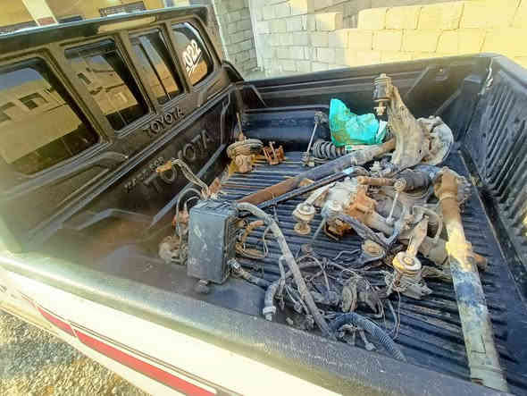 سلام وعليكم 
غراض برادو طبلات صطاب اكسن .. لوي.. كنديسر..كاردنات..ضفيره كهربائيه..حساسات كامل 
كلهن للبيع ‏‪0751 965 0776‬‏
