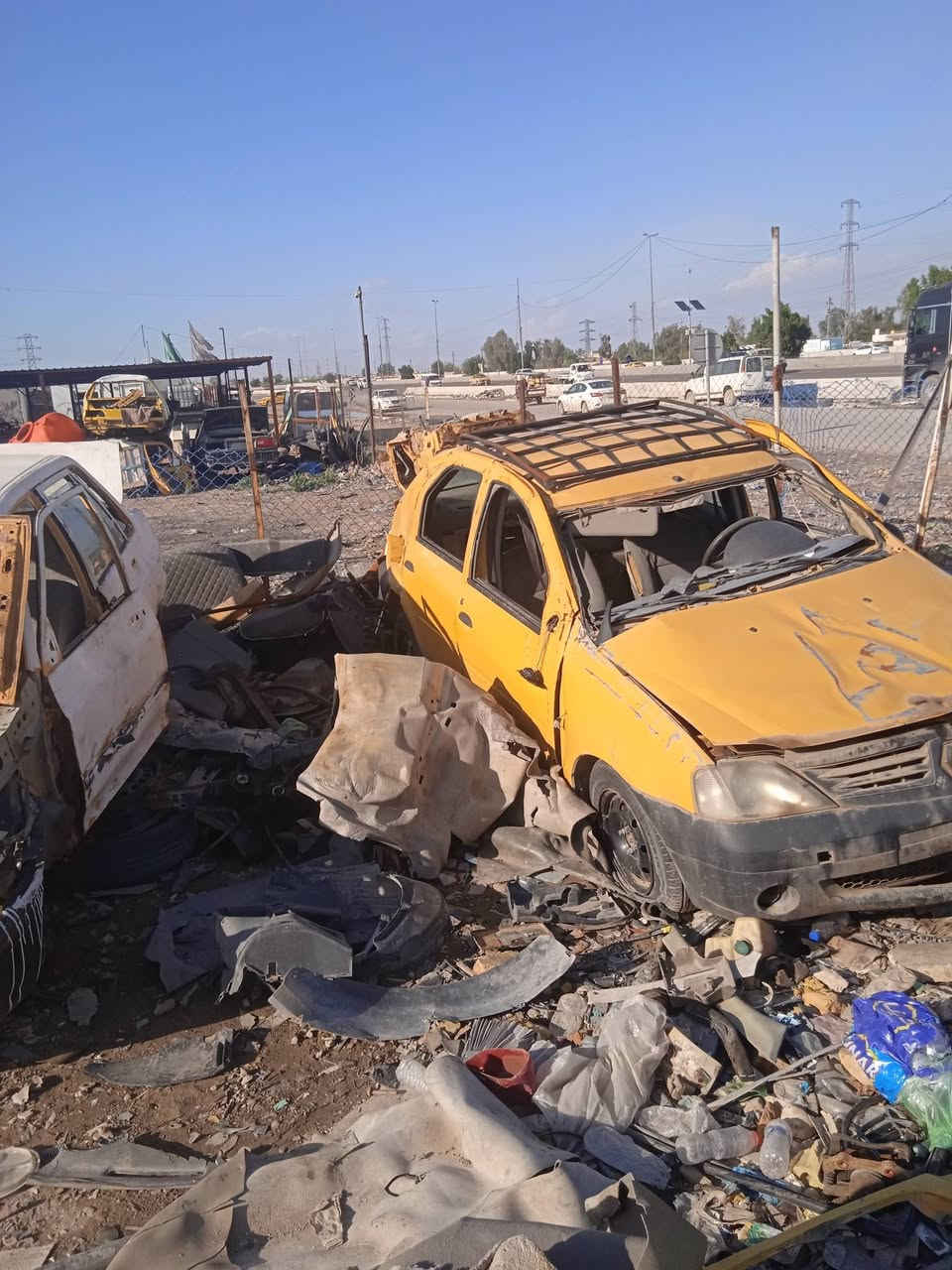 سلام عليكم تفصخ بغداد على طريق حسينيه الراشدي قريه الانتصار رقم   *********** رياض بو فاطمه
