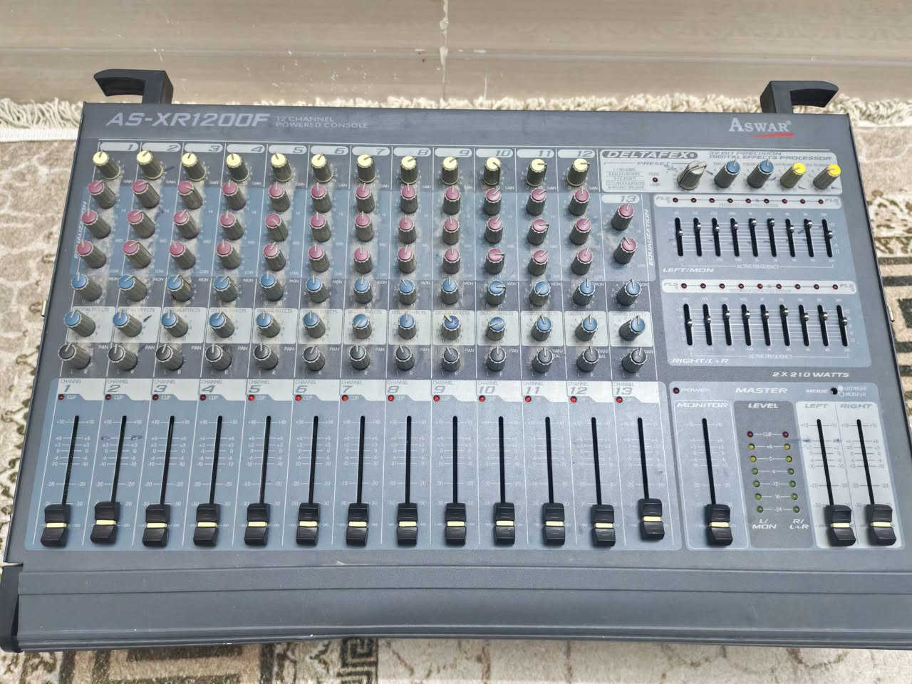 ميكسر باور اسوار ١٢ خطوط سعر ٢٨٠ الف دينار كلش نضيف قوي دبل ايكولايزر *********** توصل عندی جميع محافظة عراق
