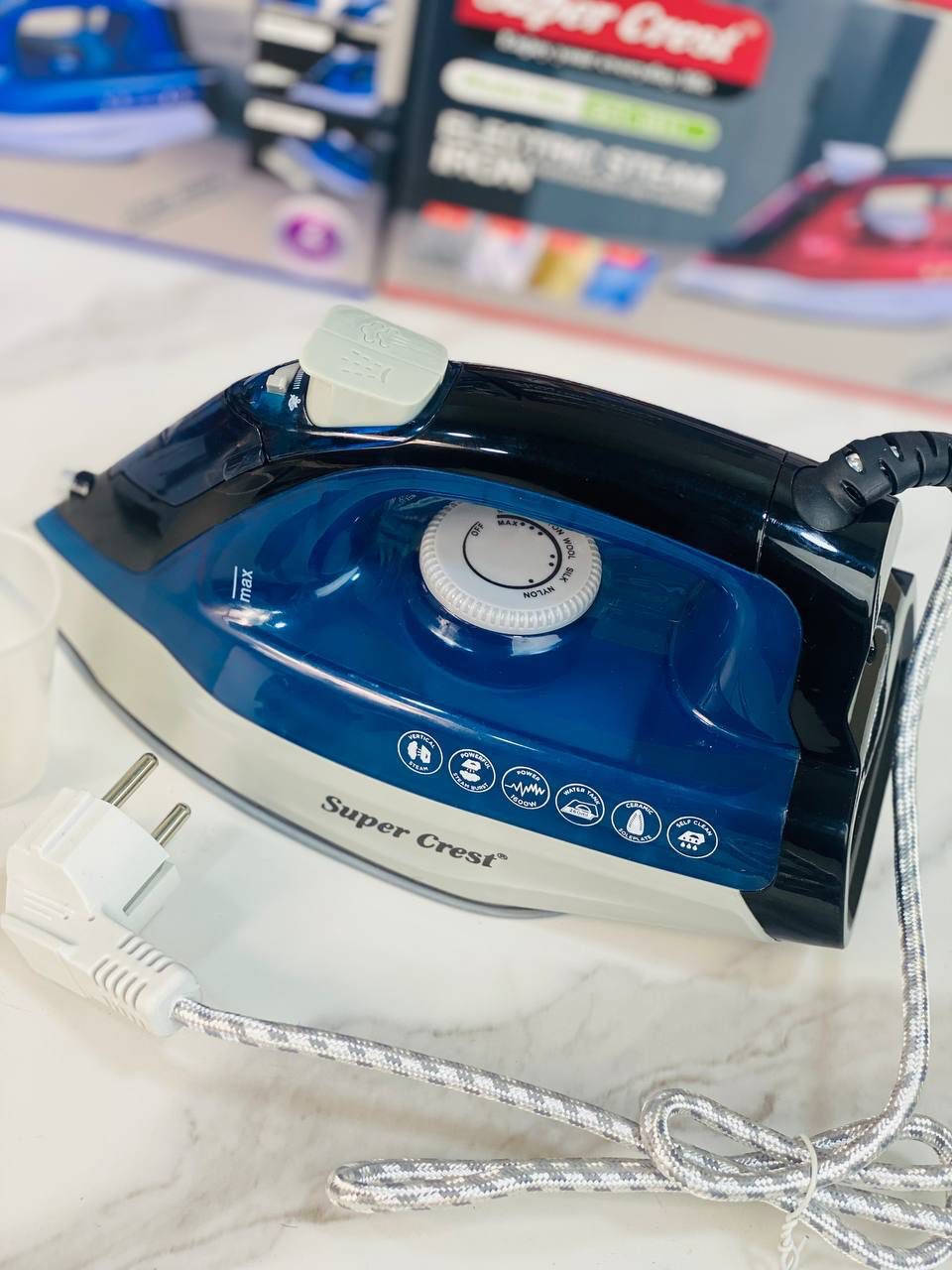 مكواة سوبر كريست الالماني 🇩🇪
# Super crest
✅ اوتي قاعدة من السيراميك - تعامل مع التجاعيد العميقة بأقل جهد مطلوب بفضل طلاء السيراميك غير اللاصق الذي يوفر انزلاقًا سهلًا على جميع الأقمشة، من الساتان الناعم إلى بياضات السرير السميكة.

✅ وظيفة كوي مزدوجة - تحتوي المكواة على وضعين، انفجار البخار . والبخار الكثيف يجعل القماش رطبًا، ويتبعه الحرارة، ف يجعل السطح بالكامل متساويًا. تساعد وظيفة انفجار البخار أيضًا في إعطاء نتيجة كوي واضحة.

✅ وظيفة مضادة للتكلس والتنظيف الذاتي - يمنع نظام إيقاف التنقيط التسرب لتجنب البقع من قطرات الماء - والكوي بثقة في أي درجة حرارة. تساعد وظائف مكافحة التكلس والتنظيف الذاتي على منع تراكم الجير - وهو أمر يمكن أن يمنعه من العمل بكفاءة.

✅ تحكم متغير في درجة الحرارة، وظيفة الرش - يمكنك بسهولة ضبط درجة الحرارة وفقًا لنوع القماش عن طريق تحريك التحكم في درجة الحرارة القابل للدوران.
#الاصلي المنشأ ألماني🇩🇪💯
السعر 28 الف  
🚘 يوجد خدمة توصيل مجانيّ  لجميع محافظات العراق


**إذا كنت صاحب هذا الإعلان وتريد حذفه لأي سبب، رجاءا أرسل رسالة إلى الدعم الفني**