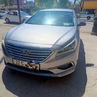 سوناتا للبيع موديل 2016 رقم اربيل بيها قطعتين صبغ جاملغ وبنيد بدون دوا...