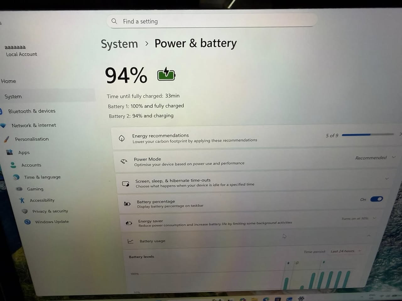 سيرفس بوك 1
جيل سادس i7 
الهارد 1تيره 
كارت خارجي 1گيگه 
السعر 400الف
بقيه التفاصيل بلصور


**إذا كنت صاحب هذا الإعلان وتريد حذفه لأي سبب، رجاءا أرسل رسالة إلى الدعم الفني**