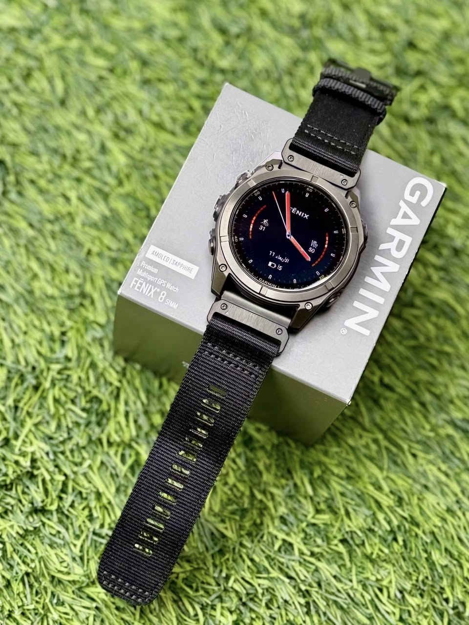 للحجز خاص آو واتساب ***********
⁨ 🔥 Garmin Fenix 8 Sapphire AMOLED Titanium 51mm – القمة في الساعات الذكية! 🔥
إذا كنت تبحث عن ساعة تجمع بين الأداء العالي + المتانة المطلقة + التصميم الفاخر… هذه هي الاختيار الأمثل 👇

🏆 أبرز المواصفات الرائعة:
✨ شاشة AMOLED عالية الوضوح 1.4″ بحماية زجاج Sapphire مقاوم للخدش — وضوح وتفاصيل مذهلة 🌟 
💪 هيكل تيتانيوم خفيف وقوي + أزرار مقاومة للماء حتى 10 ATM 🏊‍♂️ 
📍 GPS متعدد الترددات + SatIQ™ لتتبع موقع أدق في كل المغامرات 📡 
💓 مراقبة صحة كاملة: نبض القلب، تشبع الأكسجين، تتبع النوم، Training Readiness وأكثر 💥 
⚡ بطارية تدوم حتى 29 يوم في وضع الساعة + عمر أطول في أوضاع الرياضة ⏱️ 
🗺️ خرائط مدمجة وملاحة كاملة لجميع النشاطات 🚴‍♂️ 🏃‍♂️ 
📱 اتصالات ذكية: إشعارات، مكالمات، رسائل، Garmin Pay ودعم الموسيقى 🎶 
#ساعات_كارمن #ساعة_عسكرية #garmin #fenix8
