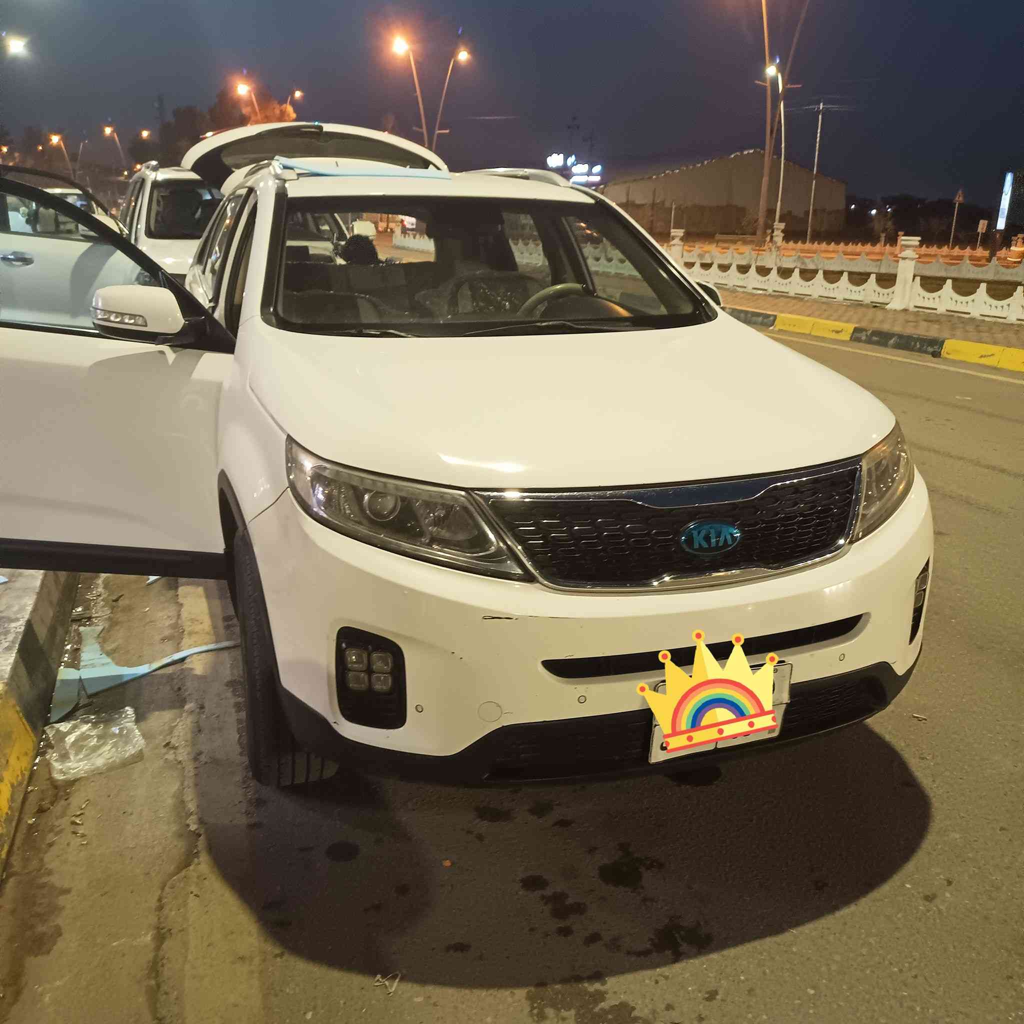 السلام عليكم
سورنتو خليجي 2013شكل 2015 رقم اربيل
محرك 2400 دوش ما مفتوح كير ما مفتوح محرك كير شرط 
كلين بدون صبغ بدون تبديل فول مواصفات بس مو بصمه
مري شفط حساسات بردات كامرة يدات نيكل
طخم تايرات جدد صدر جديد تبريد تدفئة جاهزة 
مكلف بل نشر 
 العنوان قضا مخمور ناحيت الكوير رقم الهاتف ***********
