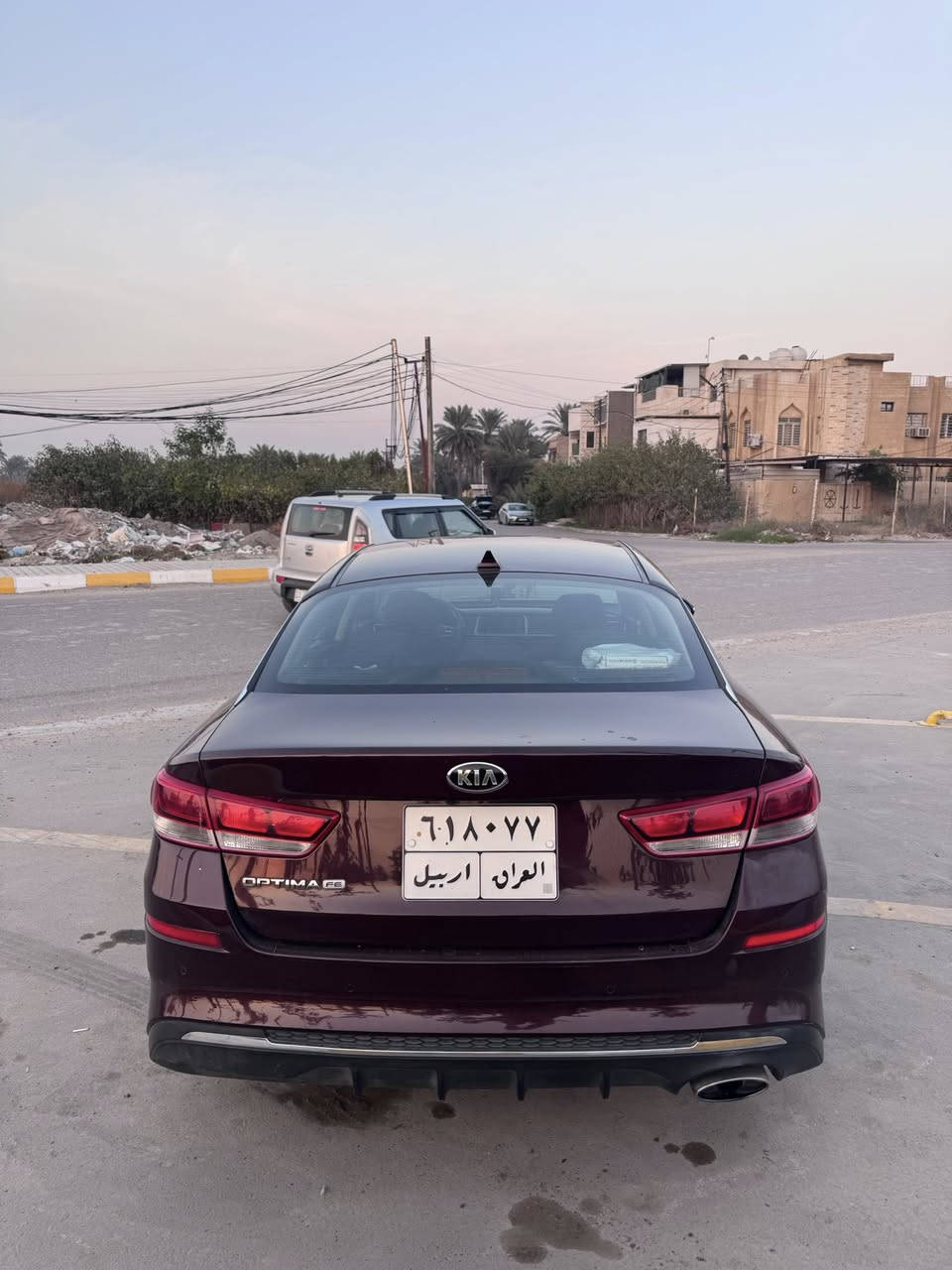 Kia Optima 2019  
كيا اوبتيما للبيع وارد امريكي . 
محرك 4 سلندر  2400 GDI 
ماشية 76,000 
حادث بنيد فقط صبغ بدون ايرباك الباقي كفالة عامة 
رقم اربيل تحويل ثاني يوم  
مكان السياره بغداد-
السعر. 138 ورقة 
اتصال :***********
واتس اب :***********
