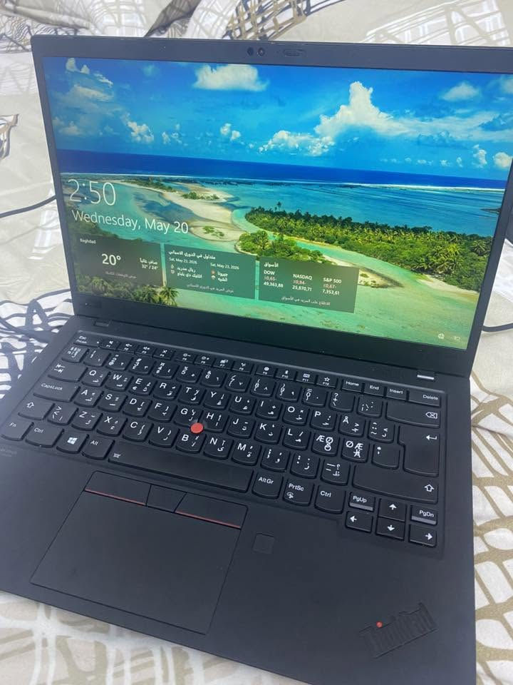 السلام عليكم ورحمة الله
لابتوب لينوفو X1 carbon ثنك باد للبيع 
المواصفات 
core i7 gen 8 
ssd 512 hard 
كارتين خارجي وداخلي 
الخارجي 4گيگا والداخلي 16 گيگا 
وباقي المواصفات موضحه بالصور 
السعر :280 الف


**إذا كنت صاحب هذا الإعلان وتريد حذفه لأي سبب، رجاءا أرسل رسالة إلى الدعم الفني**