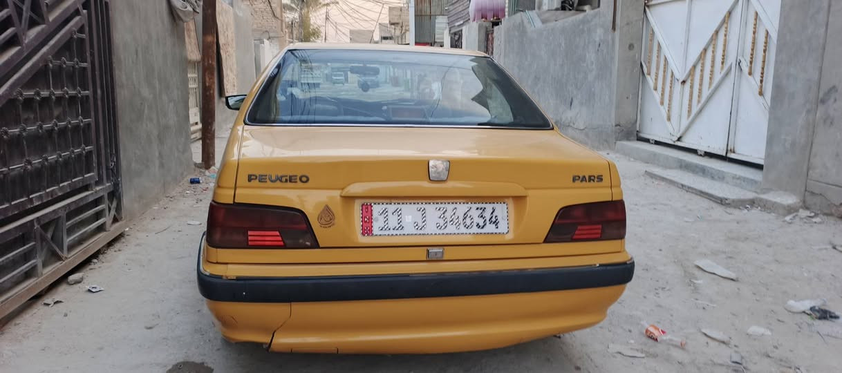 سلام عليكم سياره {بيجو بارس) مودييل ٢٠١٥ سيارة جاهزة ونضيفة منظومة مال غازش السعر 46 ---***********
