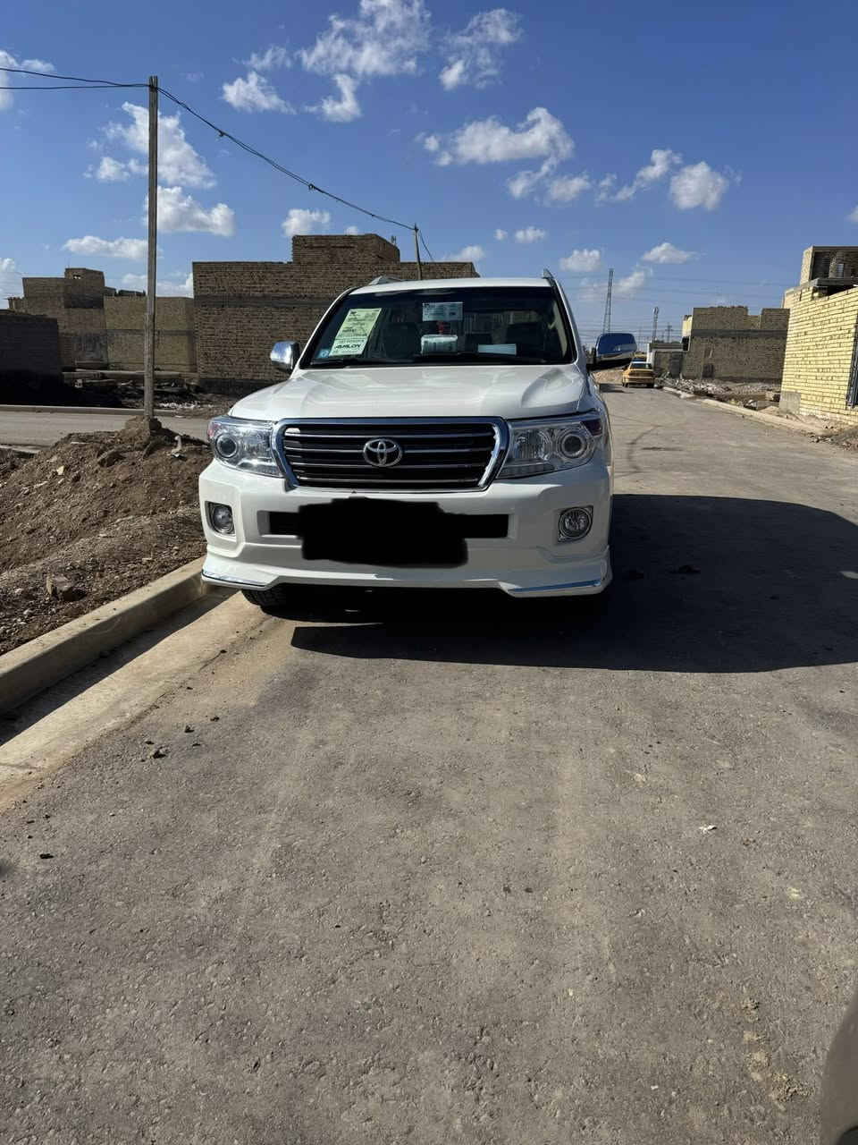 سلام عليكم لاندكروز 2009 للبيع GXR بيه قطعه صبغ وحده فقط والباقي كفاله مكينه كير كفاله حداديه جديده منظومه تبريد جديده سياره حيل حلوه وما متعوبه رقم بغداد تحويل مباشر سياره حلوه وجاهزه مال جني سعرها ٢٥٠ وبيها مجال للشراي مكلف بلنشر اتصال فقط ماكو هيج نضافه بهل سعر بلاش

‭٠٧٧٨ ١١٩ ٠٧٠٠‬
