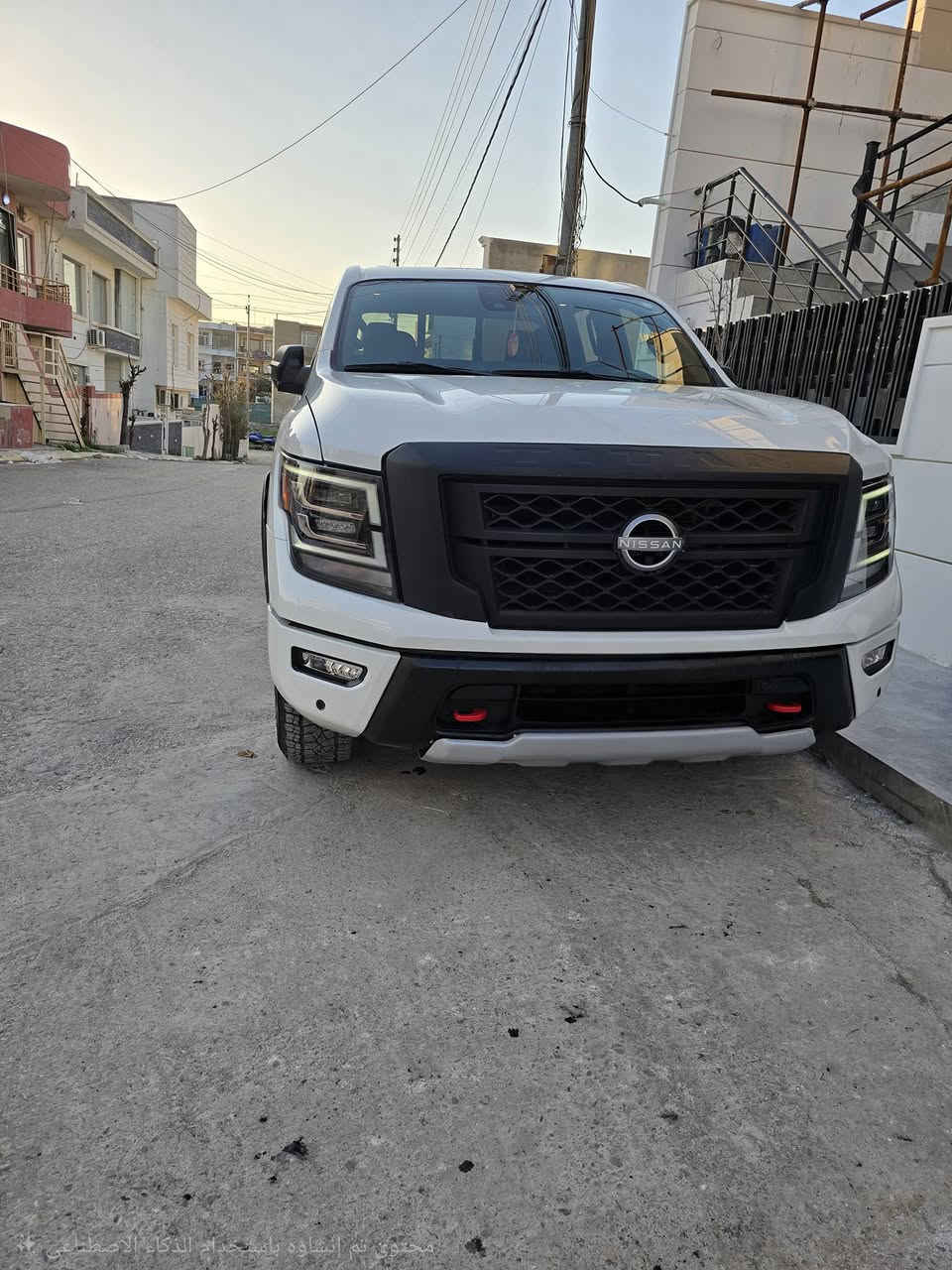 للبيع نيسان تيتان موديل 2023 سياره كلين مكفوله من كلشي رقم اربيل دولي تحويل ثاني يوم سياره فول مواصفات
محرك 8سلندر
كير تعليك 
بنورامة 
اوتو ستوب 
كشنات خزن 
كشنات تدفئه وتبريد 
كامرات 360 شاشه كبيره 
تحكمات شاشه اعطال رادرات فول مواصفات السياره 
4ويل دفع رباعي وبيهة هواي مواصفات سعره 310 وبيهة مجال مكان السياره سليمانيه اشراي يتصل ***********
