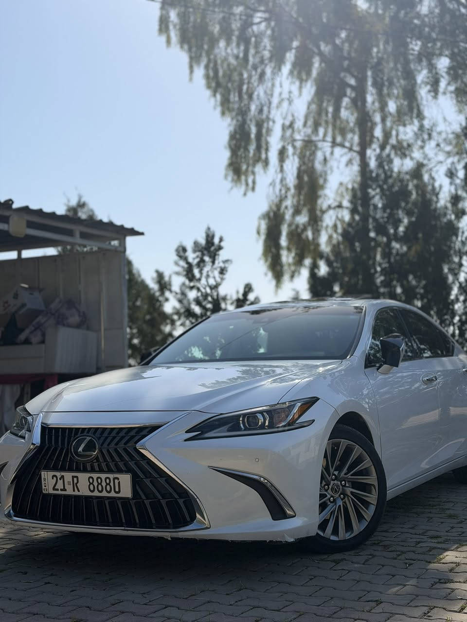 سلام عليكم 
لكسز ٢٠٢٢ es 350 مواصفات معروفة كلشي بشرط ماشية ٢٩ الف ميل بعدة زيرو 
نص جاملغ خلفي صبغ و باب تبديل شركة نفس الون نفس الكود بدون قطرة دواخل كلة كبس بجم خلف  

مكان كركوك

(***********)
