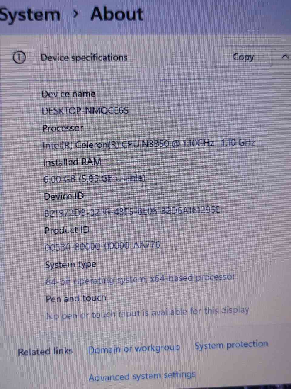 لابتوب SUXI N156 جديد غير مستخدم


**إذا كنت صاحب هذا الإعلان وتريد حذفه لأي سبب، رجاءا أرسل رسالة إلى الدعم الفني**