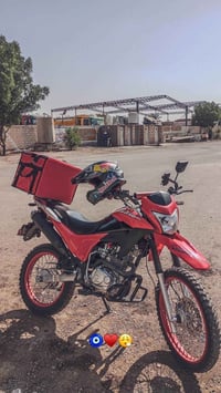 لانسون قفاز مكينة 150cc الدارجه ممشاها قليل كفاله عامه من تاير ل تاير ...