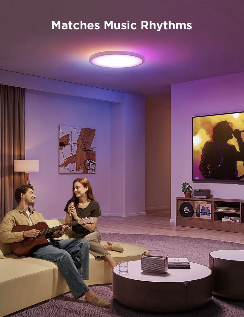 توفر الان
Govee Ceiling Light🔥

وصف

الموديل: H60A1 (مستدير)

قم بتحويل مساحتك باستخدام مصباح السقف الذكي Govee RGBW + RGBIC. انغمس في إضاءة نابضة بالحياة متعددة الألوان مع سطوع قابل للتخصيص.

الإضاءة متعددة الألوان: الضوء الرئيسي هو RGB+WW، في حين أن الضوء الخلفي هو RGBIC لإشراق منزلك بالكامل.

سطوع قابل للتعديل ودرجة حرارة اللون: تتميز بدرجات حرارة اللون بين 2200 كلفن إلى 6500 كلف وسطوع قابل للتعديل بنسبة 0٪ -100٪.

التحكم الذكي: تحكم في ضوء السقف باستخدام تطبيق Alexa أو Govee Home، الذي يدعم التحكم الفردي أو الجماعي.

أوضاع المشاهد المتعددة وأنماط الموسيقى


**إذا كنت صاحب هذا الإعلان وتريد حذفه لأي سبب، رجاءا أرسل رسالة إلى الدعم الفني**