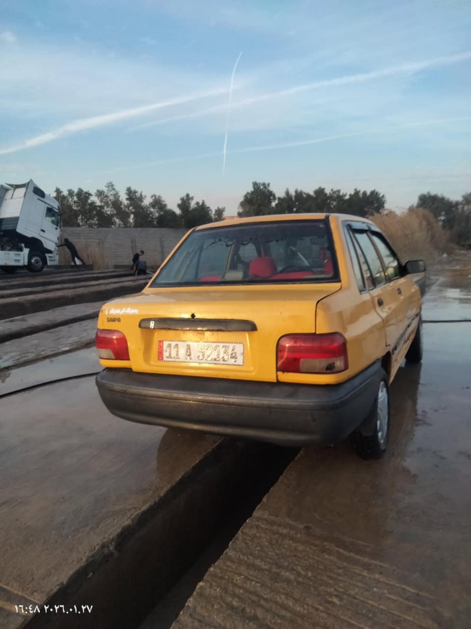 مكلف بالنشر
سايبه للبيع موديل 12 
سيارة عليها ادامة كامله مكينه وكير وصدر كله جديد ارقام جديدة سنويه 27 
ملاحظة التحويل مباشر 
سعر 22 ورقه 
مكان السيارة بالكوت 

 
***********
