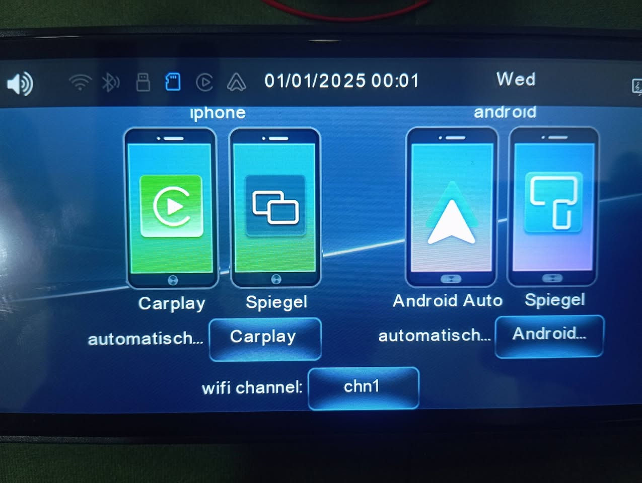 شاشه سياره تشتغل بنظام كار بلي واندرويد ماكو وياها كاميرا خلفيه الي يريدها يكتب السعر الي يفيده أو يدخل خاص


**إذا كنت صاحب هذا الإعلان وتريد حذفه لأي سبب، رجاءا أرسل رسالة إلى الدعم الفني**