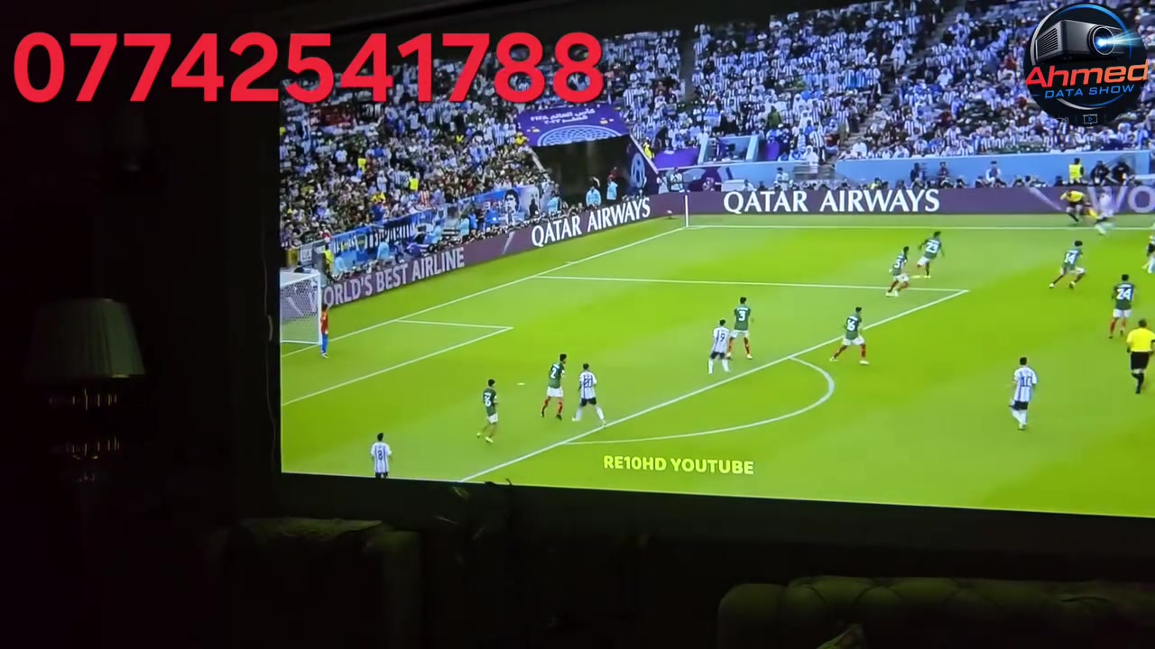 2300 Ansi💪❤️❤️❤️
عرض صوره 300 انج 7 متر

اندرويد 12 

جهاز العرض Flixtone  هو جهاز خرافي

الدقة: دقة أصلية  (Full HD) مع دعم لمحتوى 4K.

السطوع: سطوع عالي يصل إلى 2300 ANSI الى 2500.

الصوت: نظام صوتي محيطي مدمج مع مكبرات صوت مزدوجة بقوة 15 واط لكل منهما.

المميزات الذكية: تصحيح تلقائي للصورة (Automatic Correction). يعرض حجم 300 انج


**إذا كنت صاحب هذا الإعلان وتريد حذفه لأي سبب، رجاءا أرسل رسالة إلى الدعم الفني**