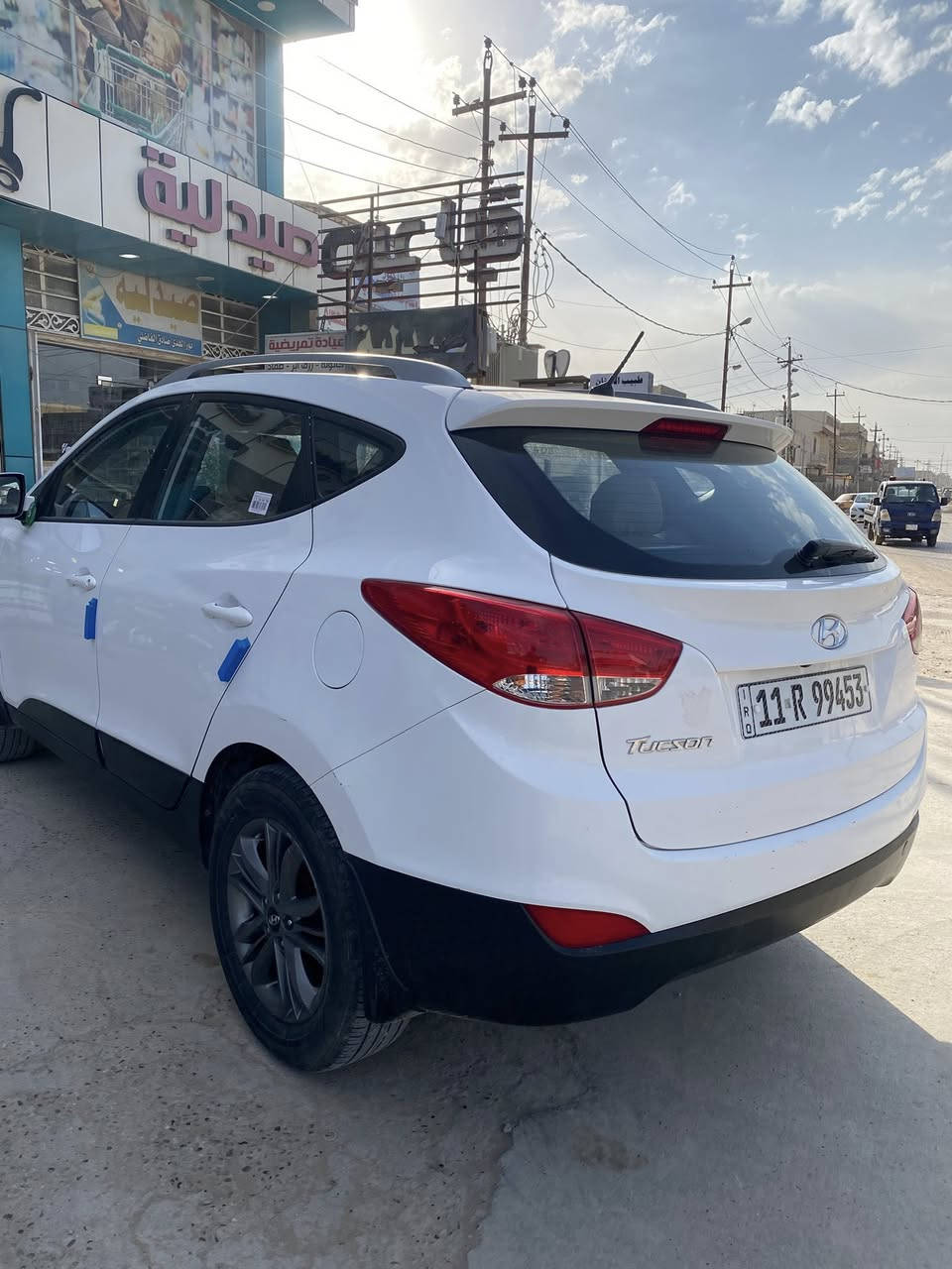 سلام عليكم
للبيع توسان2015 سياره كفاله من الصبغ فوول بنوراما السياره جديده رقم بغداد الجديد  السياره بأسم راعيها 
رقم :***********
السعر خااص
