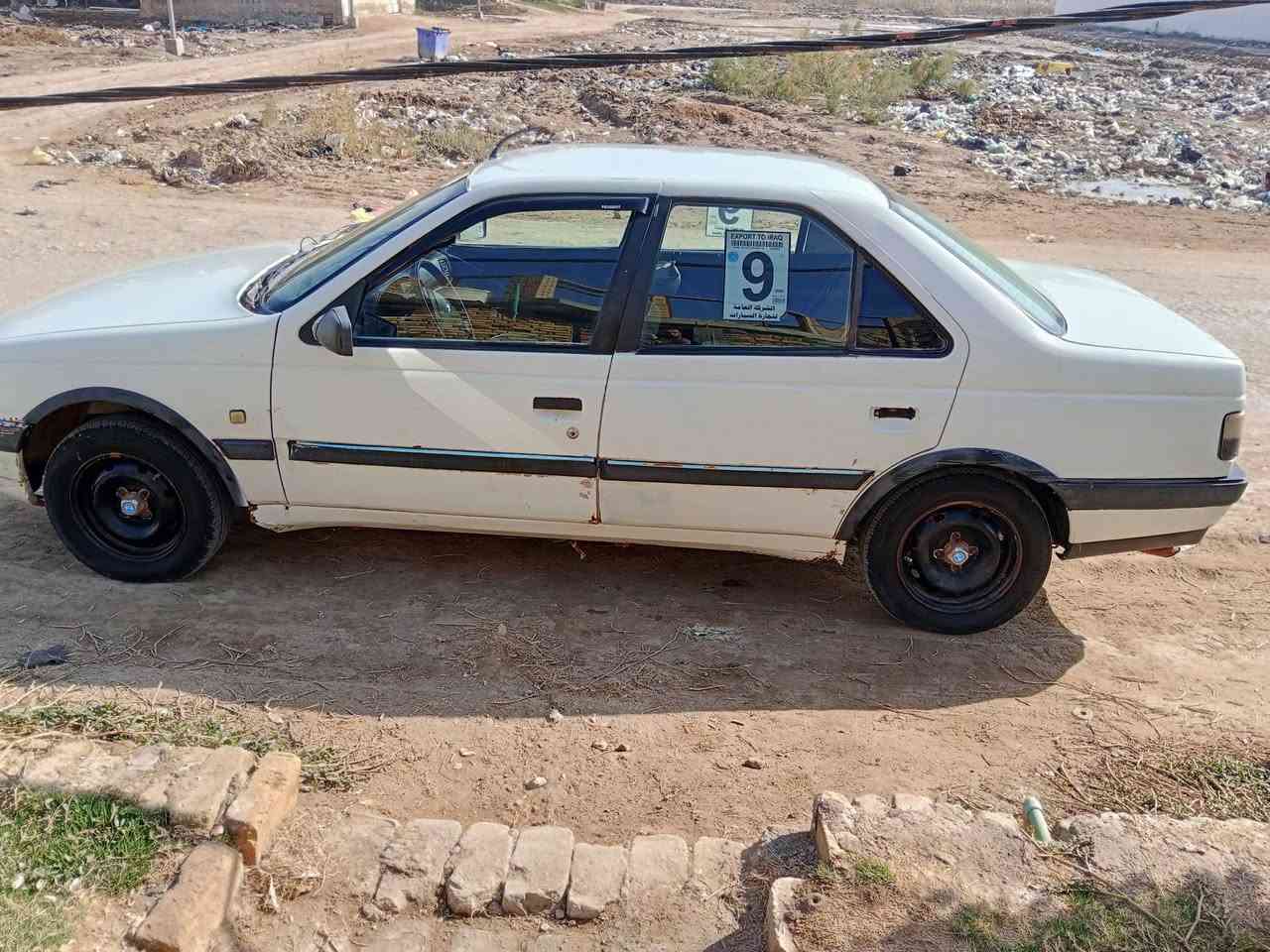 السلام عليكم
بيجو 405 موديل 2009
رقم الماني
محرك شرط ما بي اي مشكلة
كهربائيات كاملة
 تايرات جدد
حدادية وسط
سيارة خير من الله 
مكاني ديوانية 
للتواصل خاص او واتساب ***********
