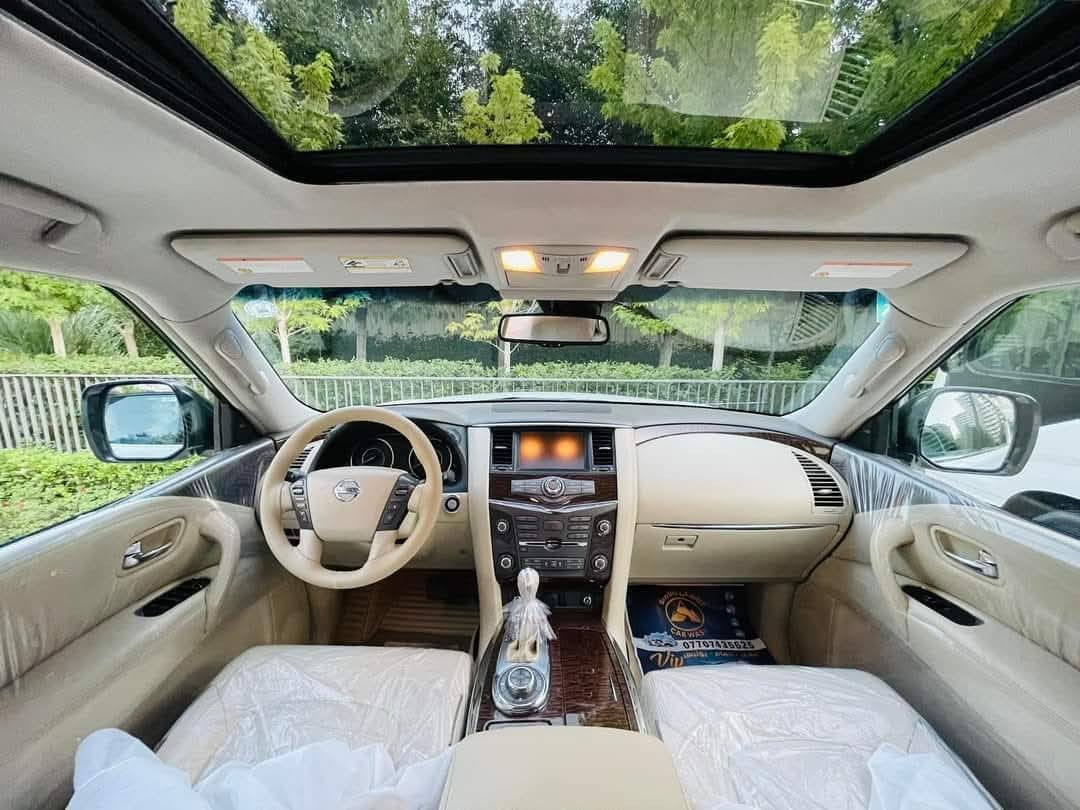 السلام عليكم و رحمة الله و بركاتة 

نيسان باترول ( سيف العرب ) خليجية للبيع او المراوس بتاهو وانطي فرق نقد

♦️ سنة الصنع / 2012 دايموند ادشن 

♦️ السعر /245

السيارة كفالة عامة فقط بيهه تگشير قليل جديدة جدا و احلى من الصور بهواي 

♦️ مواصفات / 

( فتحة ، خمس كاميرات ، رادار امامي ، رادار خلفي ،

رادار جانبي ، ثلاجة ، زنون ، صندوق كهربائي ، شاشات ،

كشنات امامي كهربائي ، كشنات تدفئة تبريد ،

فور ويل  ) 

بعد هواي مواصفات .

للاستفسار / ***********
