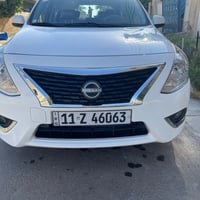 نيسان سني هندي موديل ٢٠٢٤ ماشية ٤٢ الف كم  رقم بغداد بأسمي محرك وكير ت...