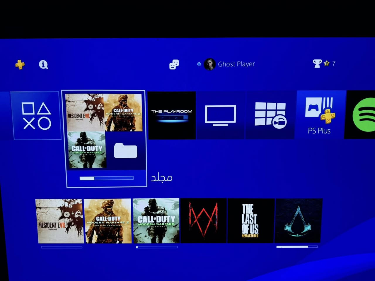 بلي4 سلم بنضافة الجديد كلشش
وطبعا لوك ستيكر ما مفتوح ونظام اونلاين محدث اخر تحديث مع دبل جويستك و 32 لعبة مملوكة مدفوعة الثمن
بعضهن محملات جاهزة والباقيات بمكتبة الالعاب شوكت متريد تحملهن ❤️

الالعاب 👇

1- Resident evil 7 biohazard
2- Call pf Duty modern warfare 4 remastered
3- Call pf Duty modern warfare 2 remastered
4- Call of Duty WW2
5- Mafia 1
6- Mafia 2
7- Mafia 3
8- The witcher 3
9- Borderlands 3
10- Watch dogs legion
11- Tomb raider
12- Rise of The tomb raider
13- Shadow of The tomb raider
14- The last of Us 1
15- Assassins creed valhala 
16- Assassins creed origins
17- Assassins creed odyssey
18- The evil within 2
19- Wolfenstein 2
20- Ghost recon wildlands
21- Ghost recon breakpoint
22- Mortal kombat 11
23- The division
24- Farcry zero dawn
25- Farcry 5
26- Fallout 4
27- Star wars battlefront
28- Need for speed hot pursuit
29- Unravel 1
30- Unravel 2
31- Fallout 4
32- Star wars Battlefront

السعر : 265 الف 🔥

*توصيل متوفر لكل المحافظات العراقية ❤️


**إذا كنت صاحب هذا الإعلان وتريد حذفه لأي سبب، رجاءا أرسل رسالة إلى الدعم الفني**