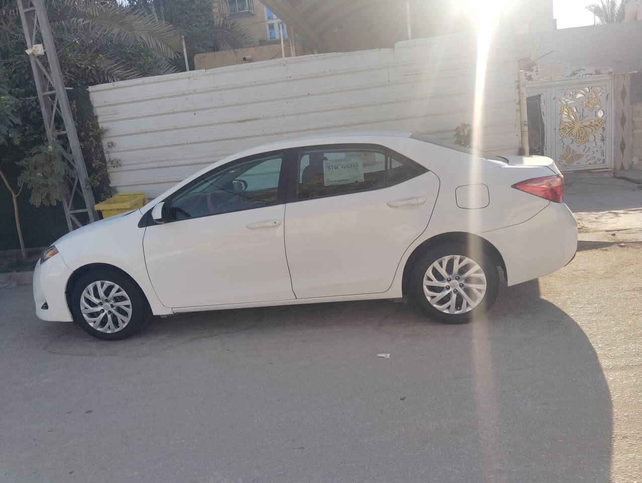 كورلا وارد امريكي موديل 2018 رقم بغداد تحويل مباشر السياره بيها جاملغ امامي صبغ وبيها باب الصدر والوراها مبدلات يعني 3 قطع بدون اي دواخل يعني شواصي تكم لغود كله كفاله السياره جاهزه لاخر شي ما عايزه گلشي گير محرك تبريد ثلچ🥶 حداديه كله تمام  نصبتها وترايها كلش حلو 
محرك 1800 لا بخار ولا صوت ولا تنقيص ولا ادونز  
السعر المطلوب ((  117 $ )) بيها مجال بسيط للشراي للاستفسار الاتصال على الرقم ***********
مكاني نجف دور الهنديه-  ترهم مراوس حسب القناعه
