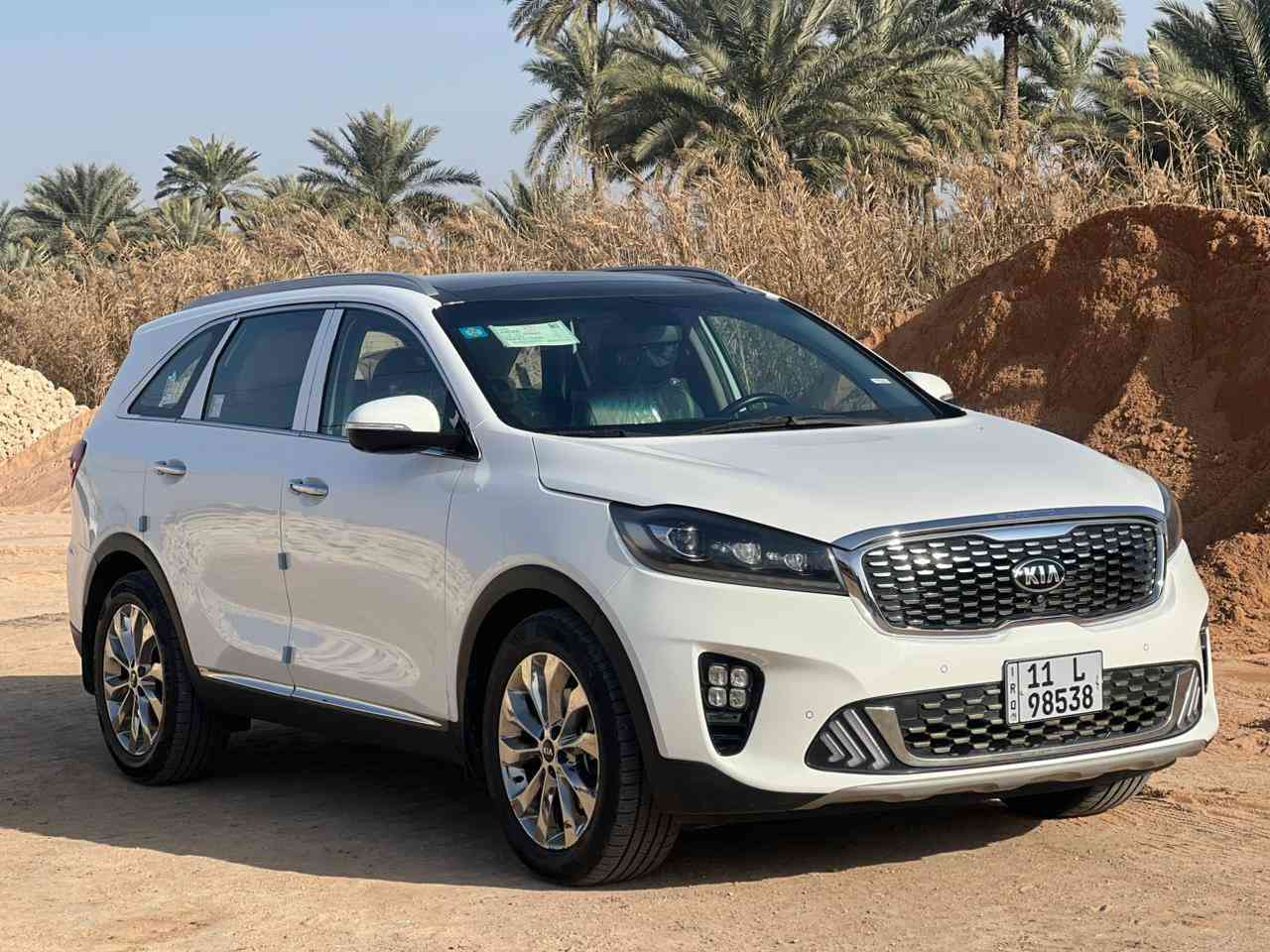 السلام عليكم سورنتو مديل 2020 بنيراما 
مكينه 6V
فول مواصفات رقم بغداد 
سنويه 2031 تحويل مباشر 
مكاني كربلاء 
الاتصال ،
***********
