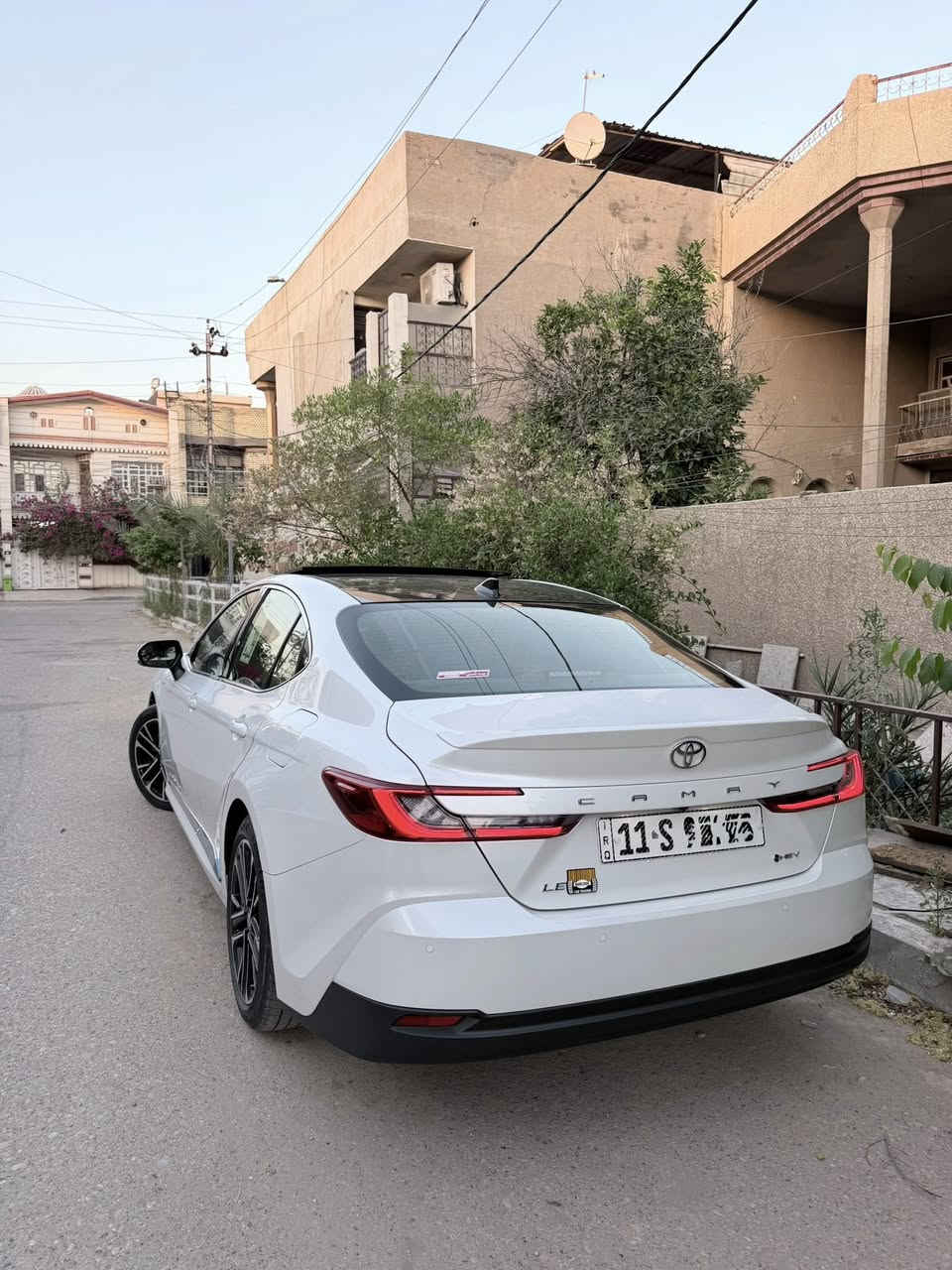 كامري موديل ٢٠٢٥
وكالة عبد اللطيف جميل
فوووا للاخير
بونوراما
ويل كب
شاحن واير ليس
برده خلفية اوتو
بصمه
كشن كهرباء 
اشاير بل مري
فول تحكم ستيرن
مكينه ٢٥٠٠ 
هايبرد
كل الموصفات بيها 
السياره كفالة عامه من كلشي 
ماشيه ٤ الاف 
رقم بغداد ب اسمي
السعر ٢٩٠ وبيها مجال بسيط جداً
العنوان بغداد كاظميه
رقم الهاتف ***********
