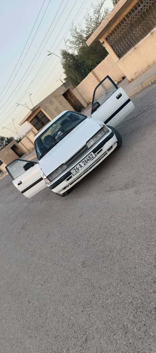 السلام عليكم البيع مازده حجم 626 رقم صلاح الدين رقم جديد انكليزي سنويه جديدة او بسمي يعني شرط التحويل 
 موديل 95  صبغ عام   محرك المرغوبه لاصرف ولا نفخ كير عادي 4جمات كهربائي سياة كلة كهربائياتها شغاله تبريد ابلادي  تخم تايرات جديد صدر جديد    سعرها 33وبيه مجال الشراي يخابر ***********
