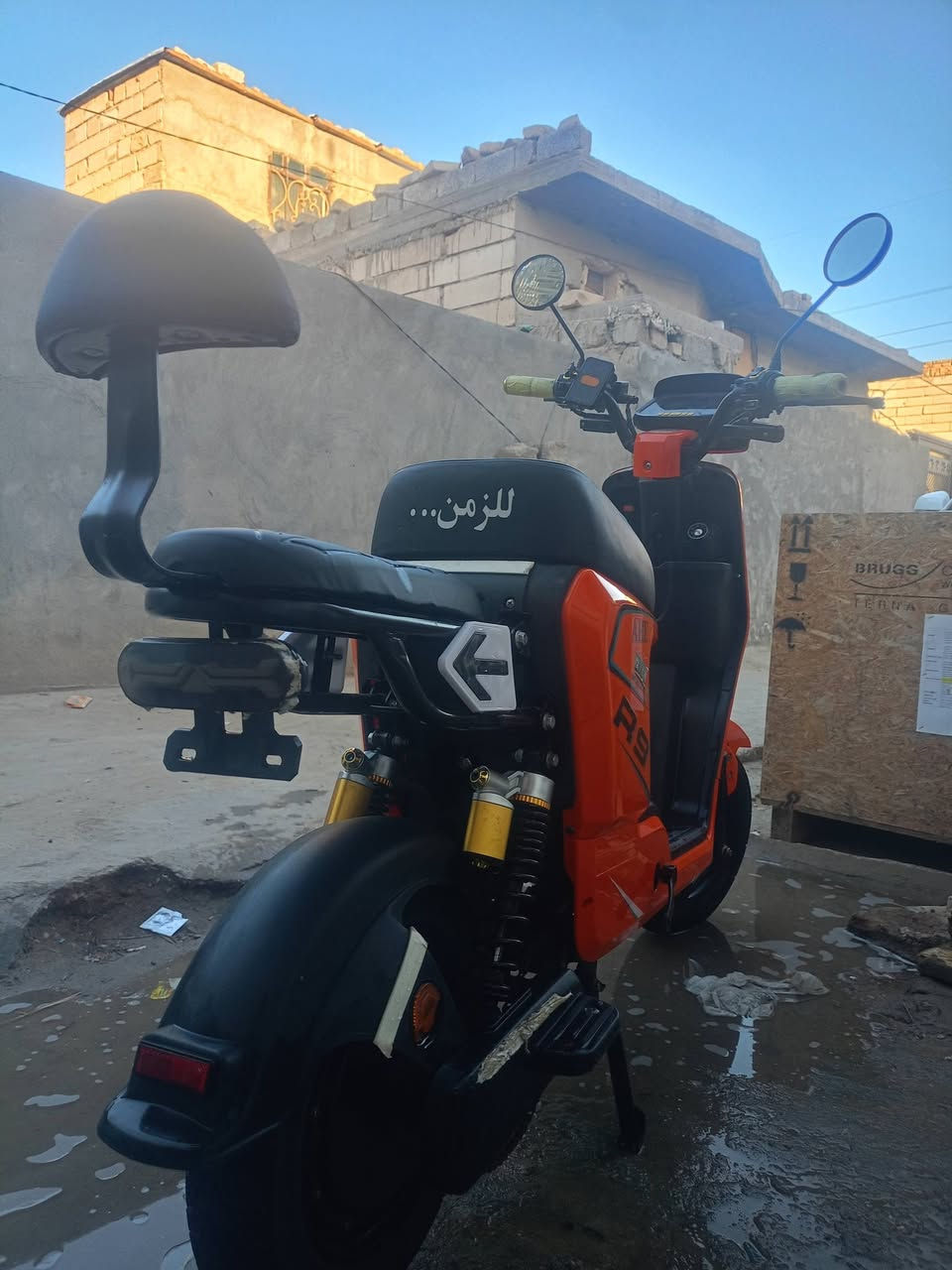 درجه R9
موديل 2026
درجه نضيفه وكلشي مابيه 
اربع نمر
سرعه 70حقيقي وبلشاشه 109
درجه من شركه الولي المعروفه
تمشي الشحنه الوحده 40
فول موصفات السعر 550 بيه مجال قليل


**إذا كنت صاحب هذا الإعلان وتريد حذفه لأي سبب، رجاءا أرسل رسالة إلى الدعم الفني**