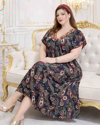 ايلين • دشداشة زبدة تركي • XL-2X-3X-4X