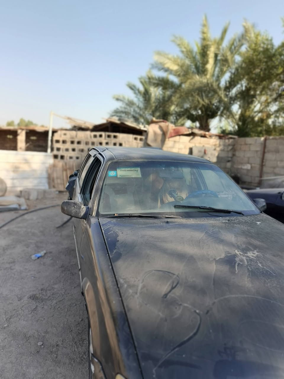 السلام عليكم سياره دايو برنس للبيع على حادثها رقم  انكليزي بغداد مشروع وطني للستفسار ***********
