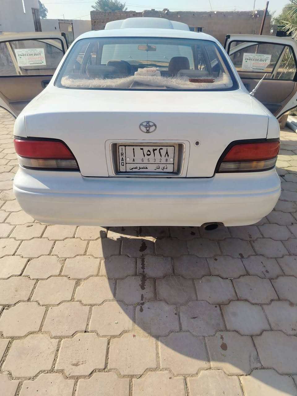 السلام عليكم لبيع افلون مديل 2000 رقم ذي قار بسمي سياره جاهزه وكلشي بيه شغال مكينه  شادهن جديد سعره 52 ورقه العنوان واسط قضاء الحي تلفون ***********
