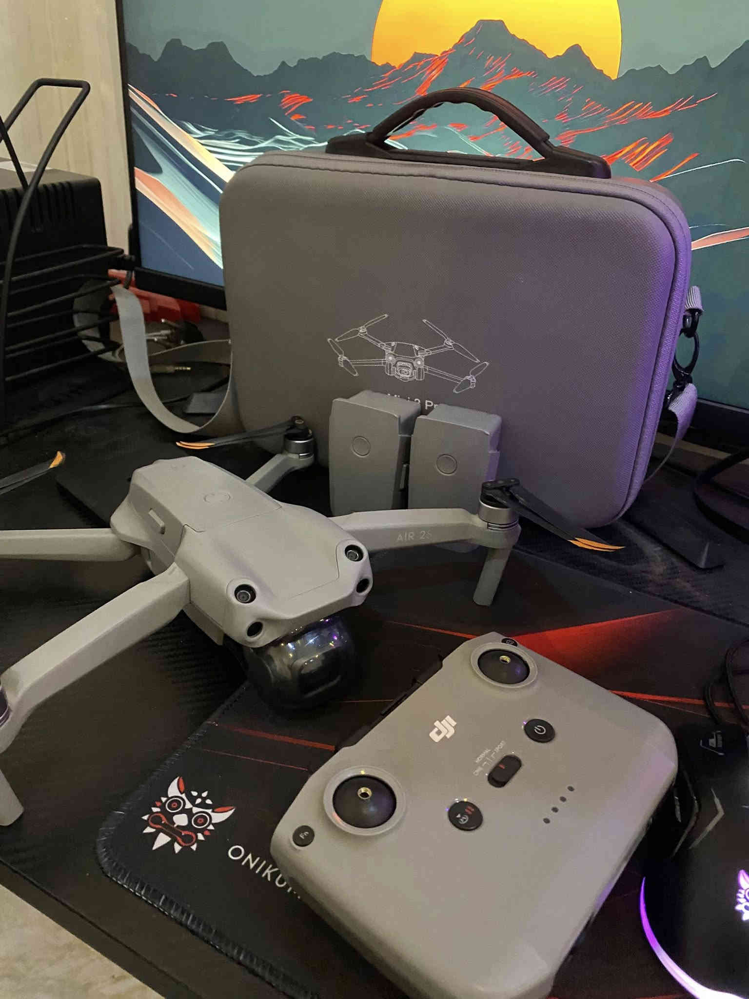 🔥 للبيع — DJI Air 2S 🔥
درون نضيفة جداً وما بيها أي مشاكل، استخدام خفيف ومعتنى بيها كلش.

📦 المحتويات:
• الطيارة + الريموت
• 3 بطاريات أصلية
• فلاتر ND عدد 4
• جنطة أصلية
• كامل الملحقات بدون نقص
•قطعه ل حماية الگمبل والكاميرا
*ملاحضه: الگمبل او الكاميرا مابيهن اي خلل وممتعرضات ل اي ضربه يعني جديده ب معنى الكلمه
💰 السعر: 1,300,000 دينار قابل للتفاوض
📍 الموقع: النجف
📞 للتواصل: ***********

الدرون جاهزة للفحص والتجربة امام المشتري
